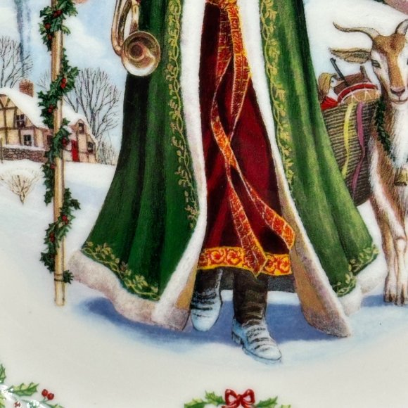 Lenox Father Christmas International Victorian Santas Plate Collection Holiday - Picture 5 of 10
